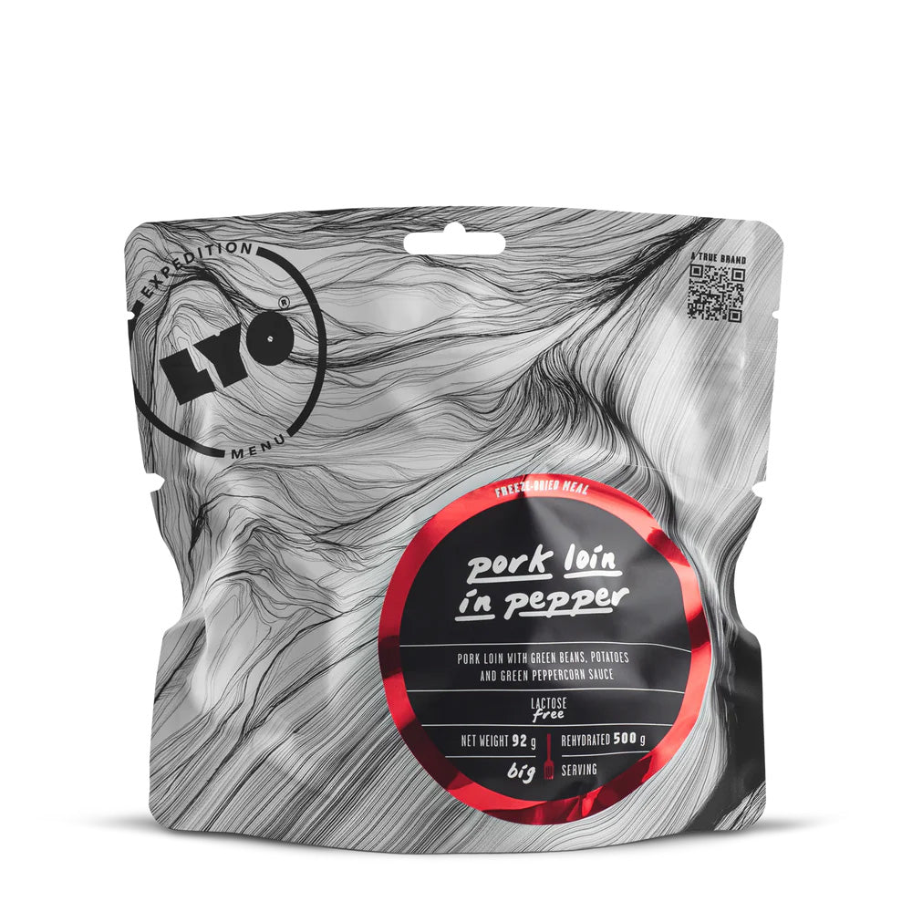 LYO Expedition Pork Loin in Pepper - Large Pack