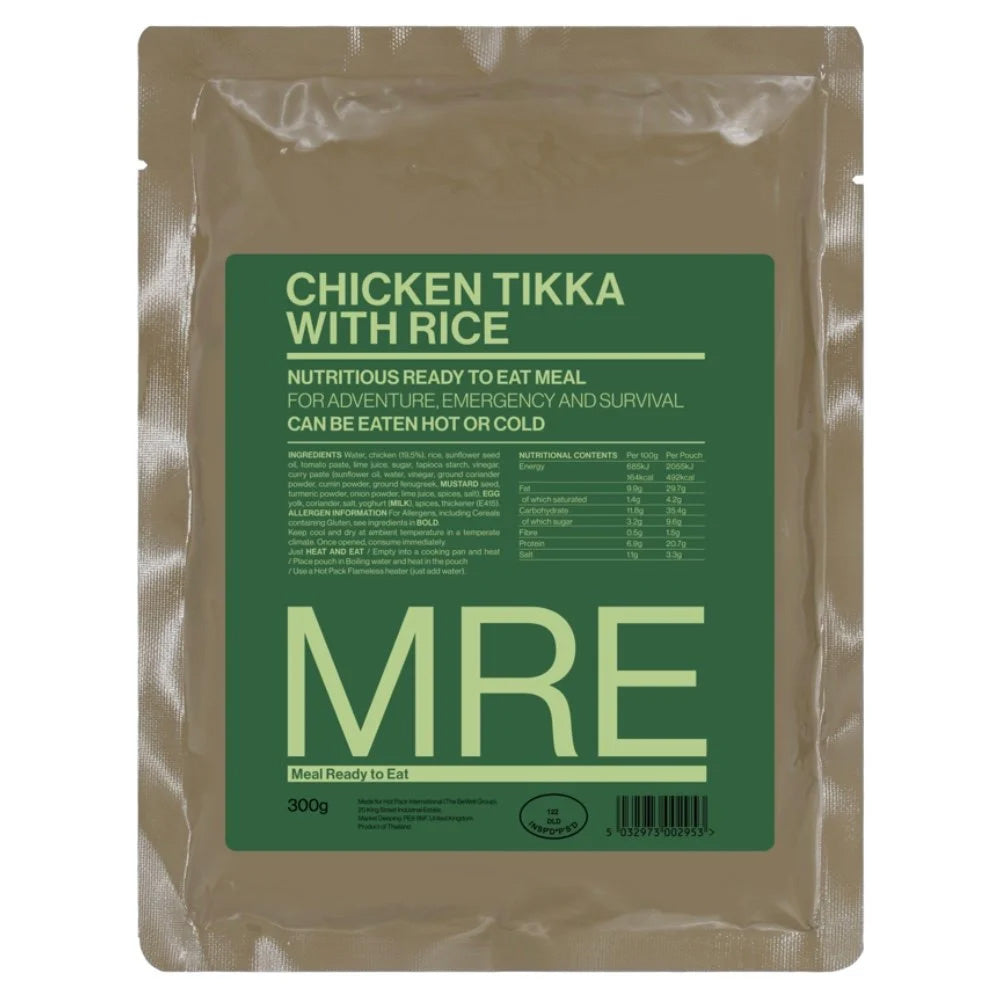 MRE Chicken Tikka with Rice