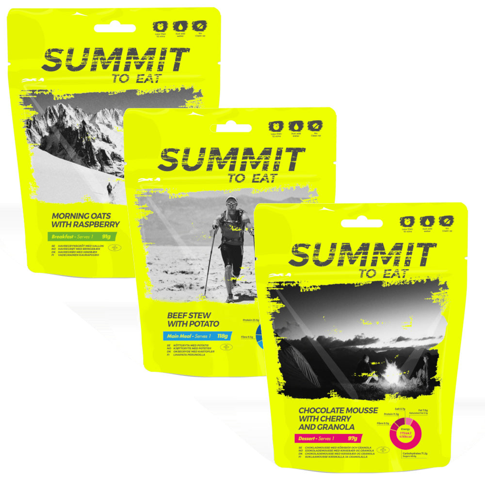 Freeze Dried Expedition Food Ration Pack - 1 Day Ration (Bronze)