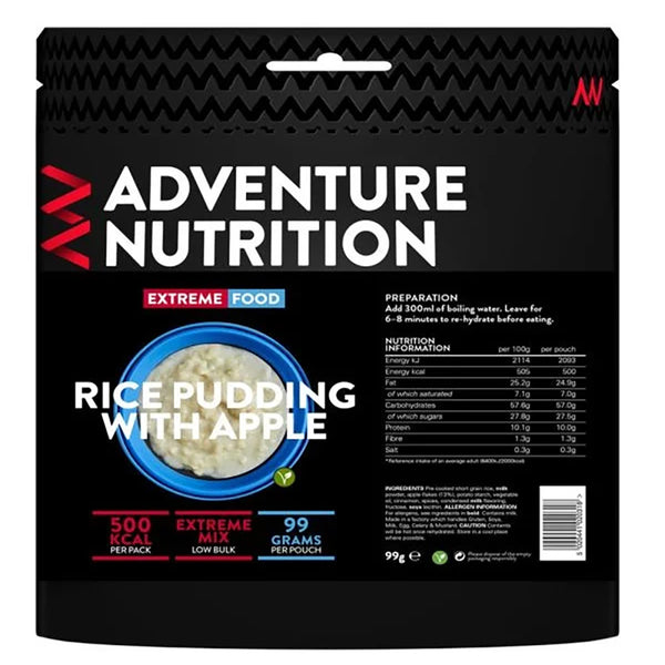 Adventure Nutrition Rice Pudding with Apple