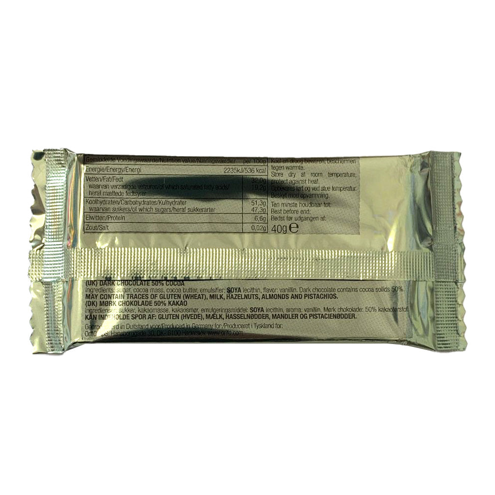 OrifO EU Military Chocolate Bar 40g