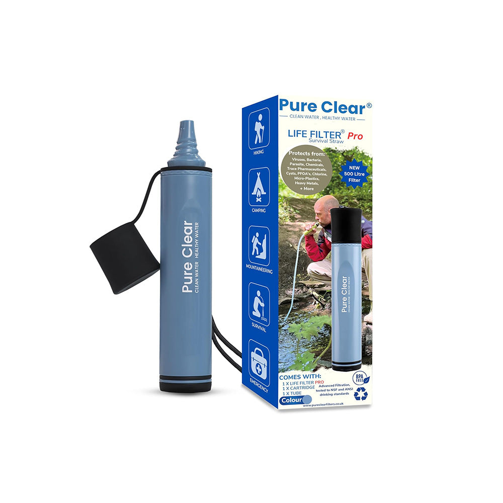 Pure Clear Life Filter Pro Survival Straw