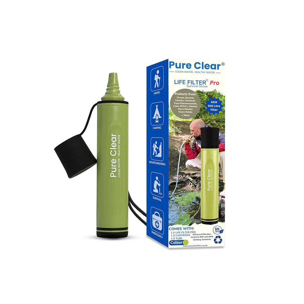 Pure Clear Life Filter Pro Survival Straw