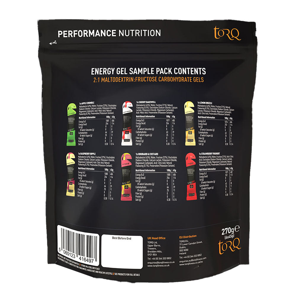 TORQ Energy Gel Sample Pack
