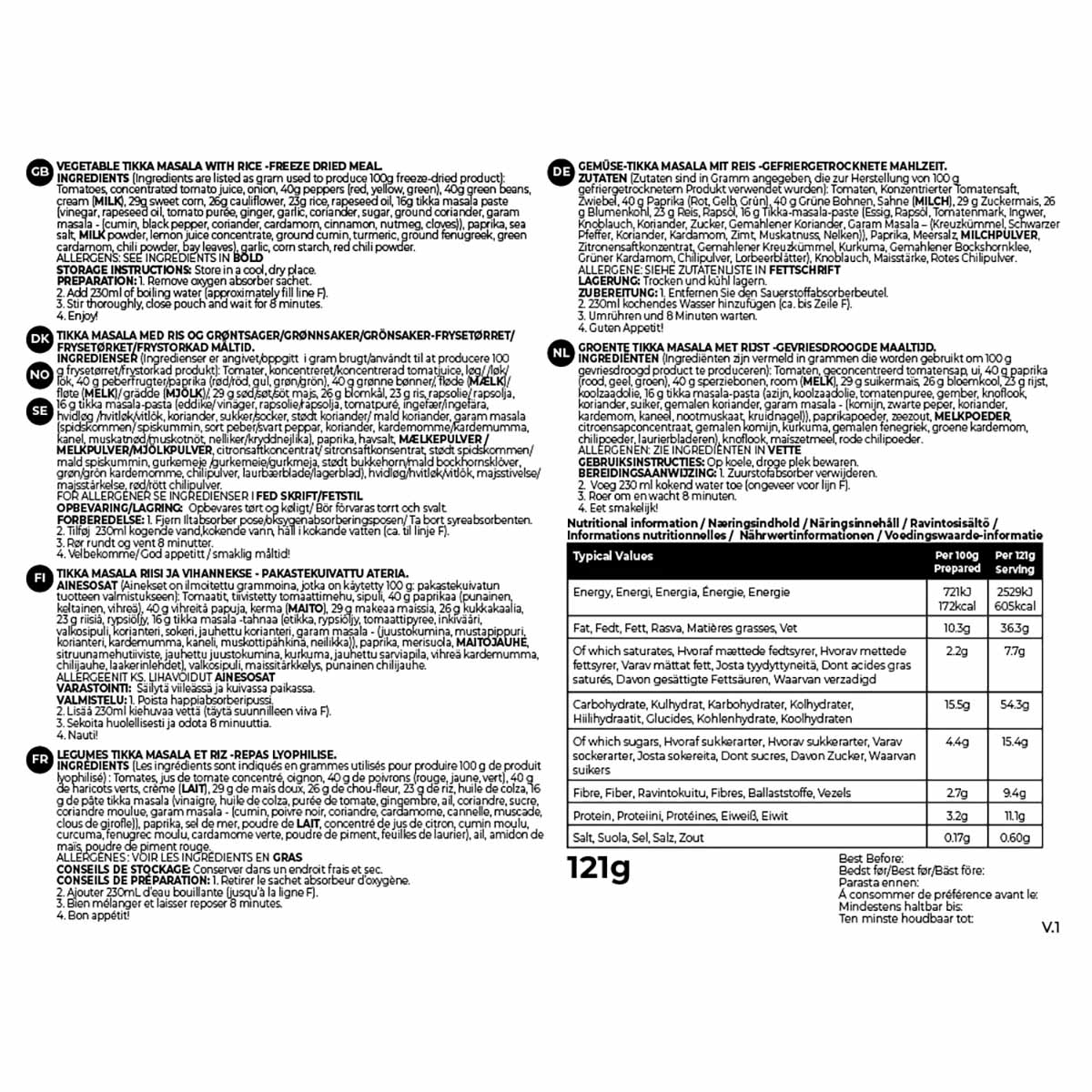 Summit to Eat Vegetable Tikka Masala with Rice