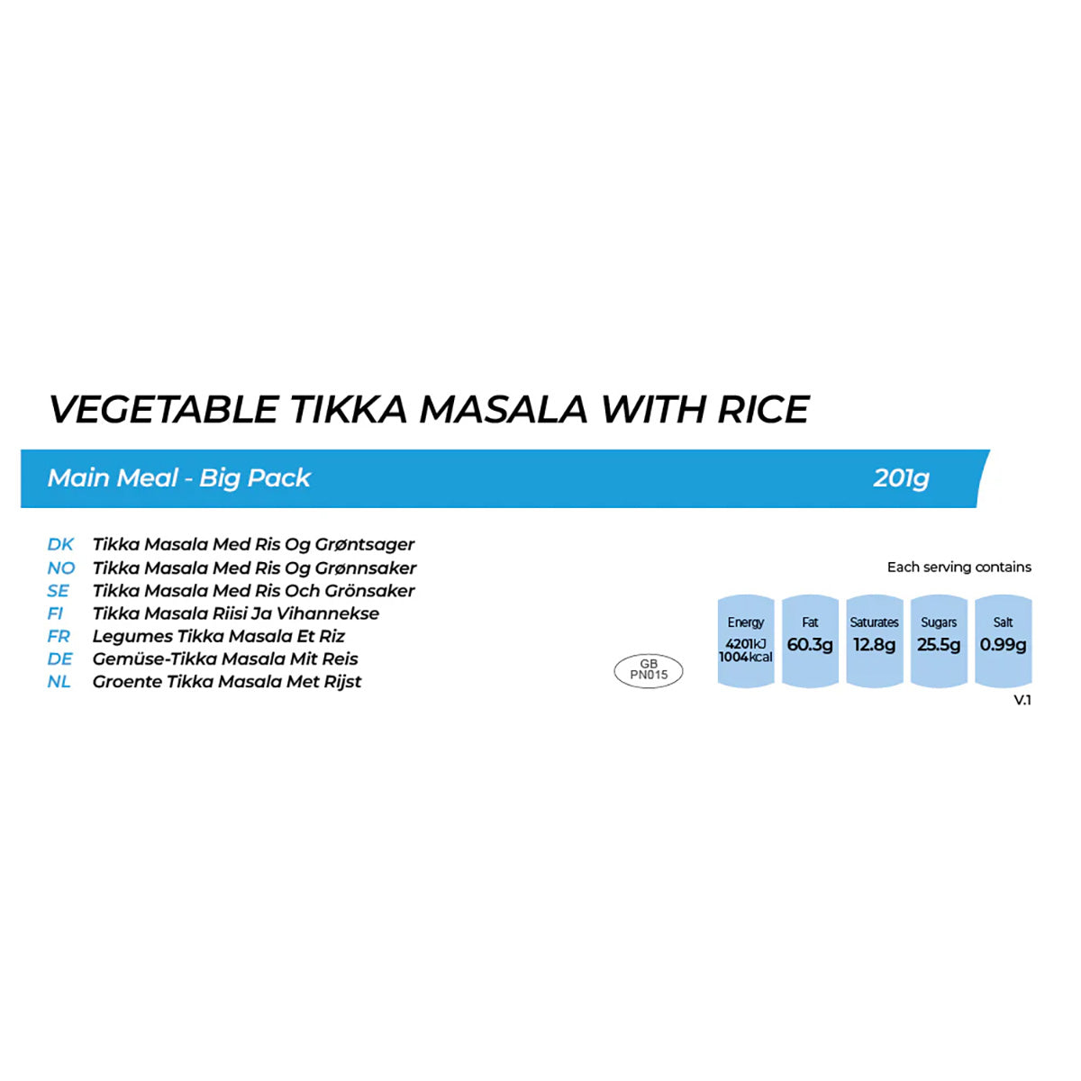 Summit to Eat Vegetable Tikka Masala with Rice