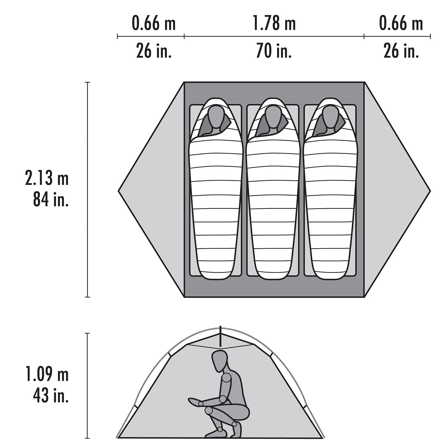 MSR Elixir 3-Person Backpacking Tent