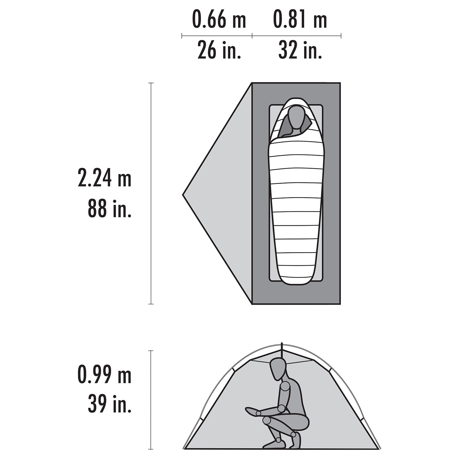MSR Hubba Hubba LT 1-Person Backpacking Tent