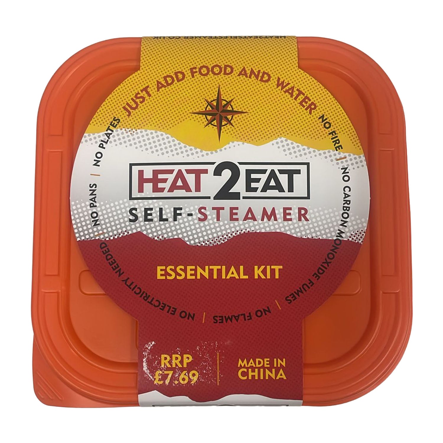 Heat2Eat Plastic Self Steamers Essential Kit