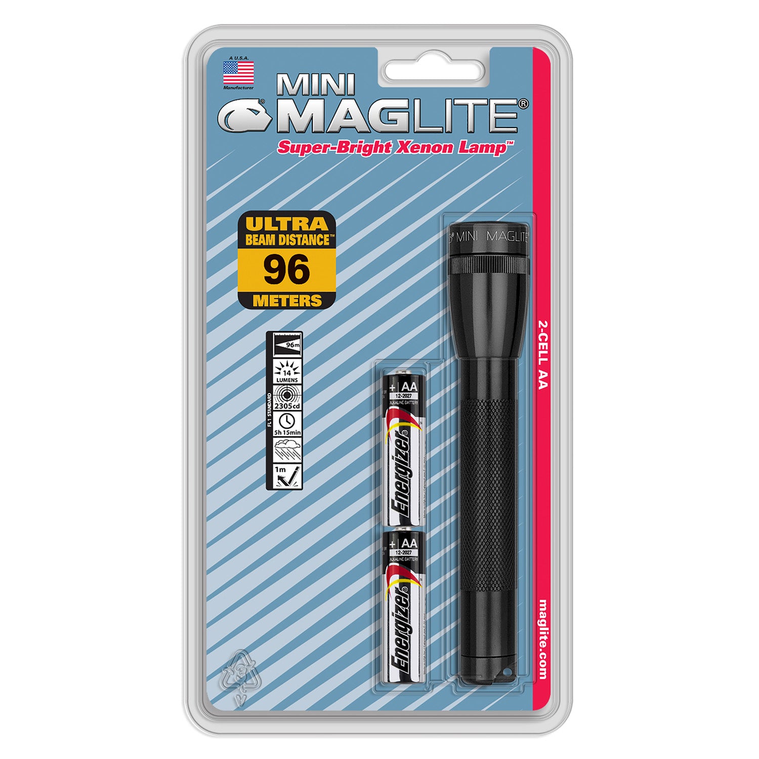Maglite Mini AA Black (Blister Pack)