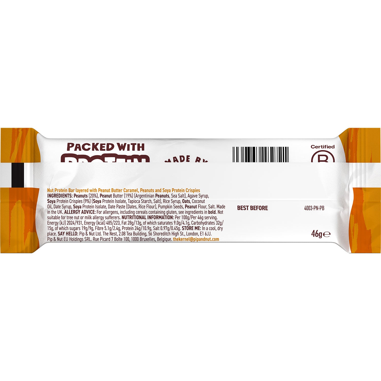 Pip & Nut Peanut Butter Protein Bar