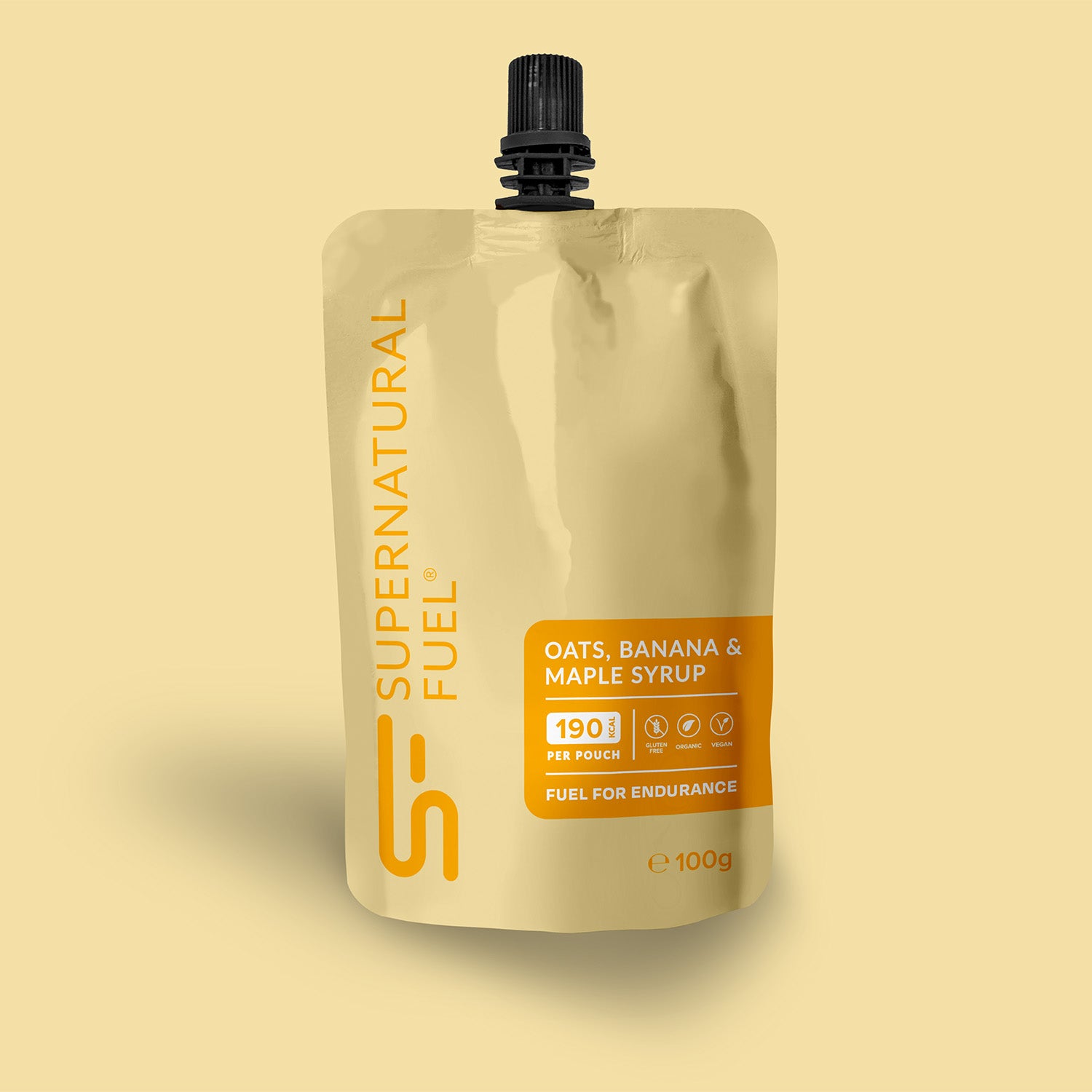 Supernatural Fuel Oats, Banana & Maple Syrup Energy Pouch