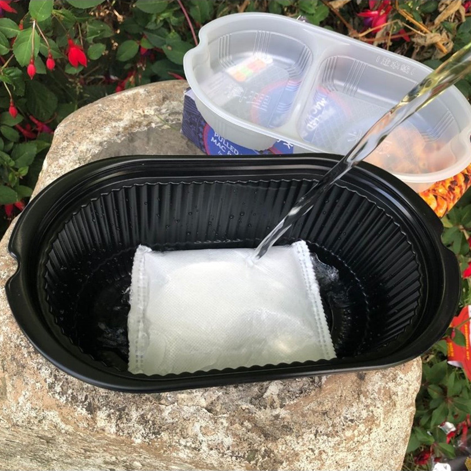 Heat2Eat Small Reusable Plastic Self-Steamers | Inc. 2 HeatStones