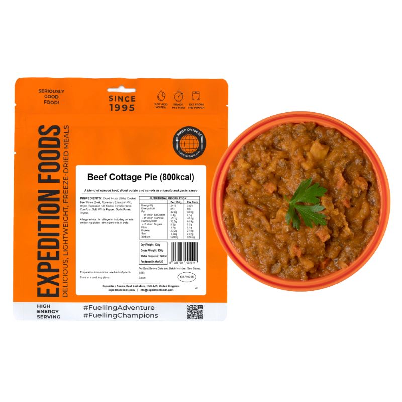 Expedition Foods Beef Cottage Pie (High Energy)