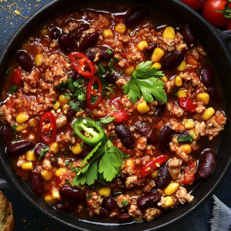 Adventure Menu Texas Chilli Con Carne