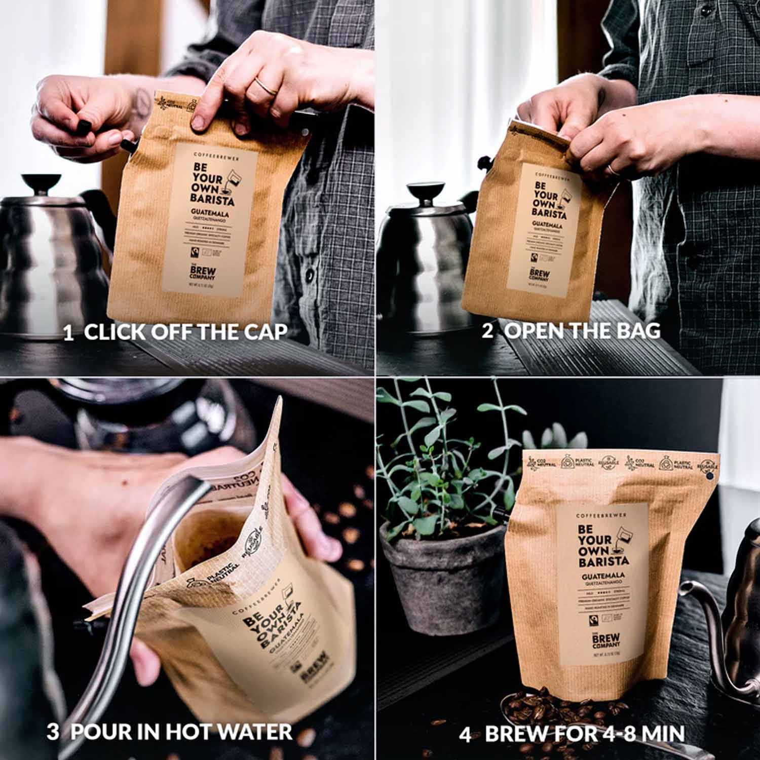 The Brew Copmany Columbia Decaf Coffeebrewer