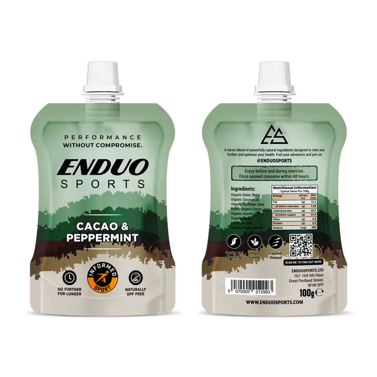 Enduo Sports Cacao & Peppermint