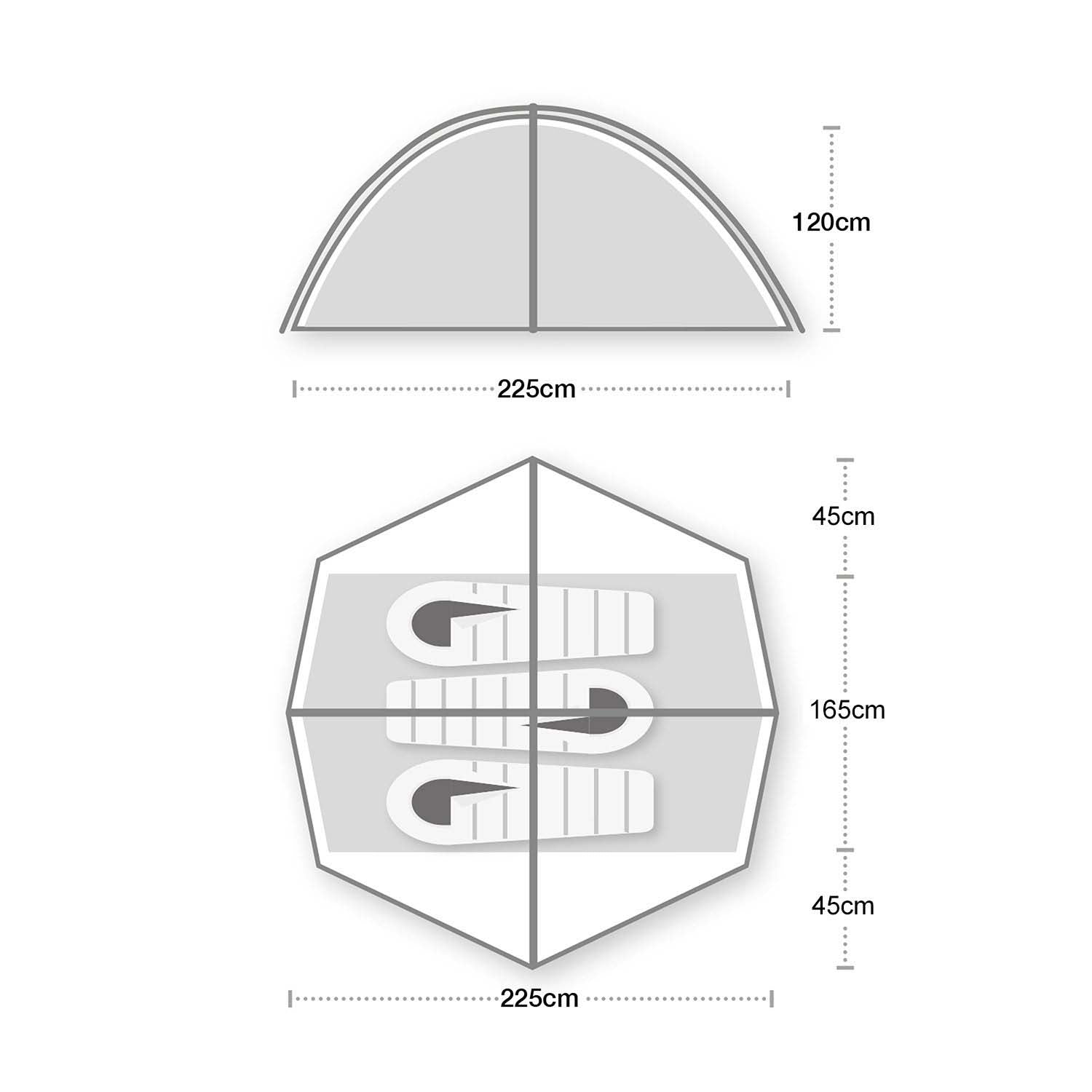 Terra Nova Helm Compact 3 Tent