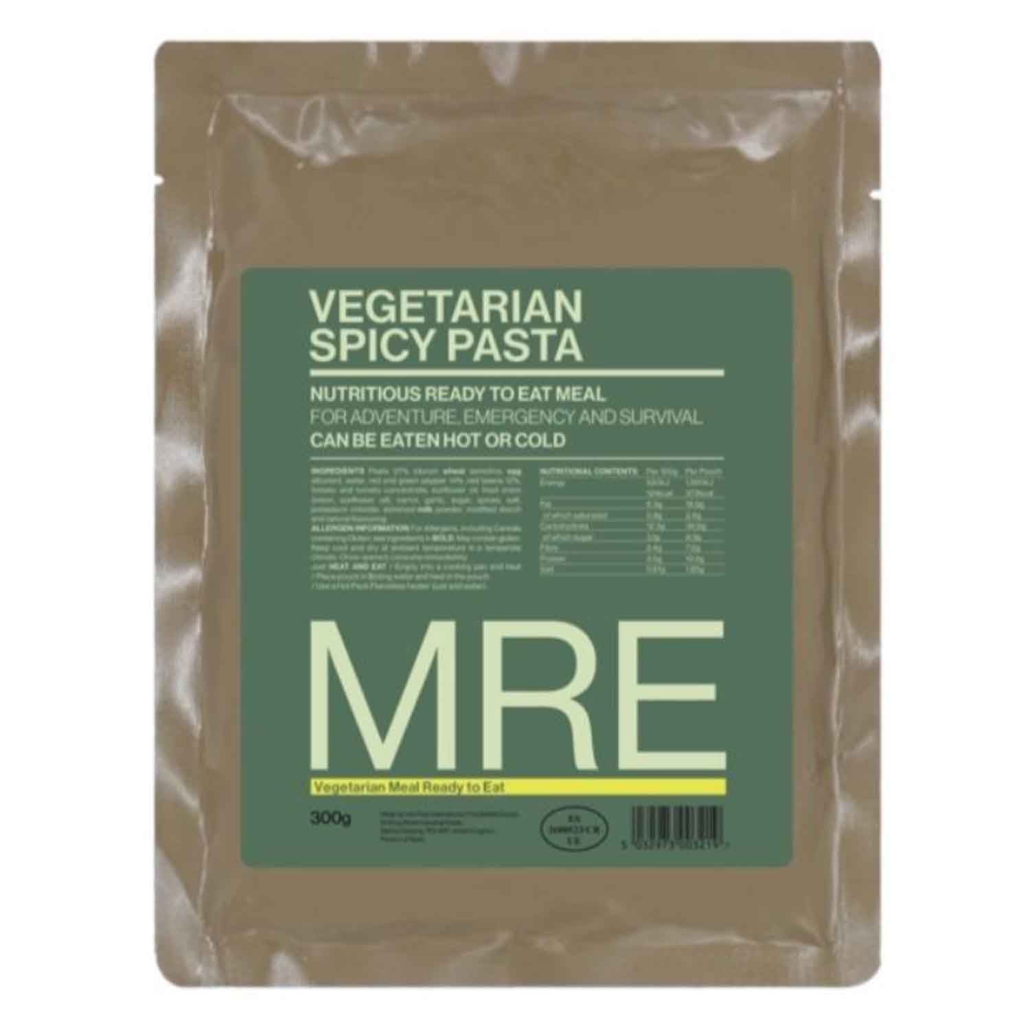 MRE Vegetarian Spicy Pasta