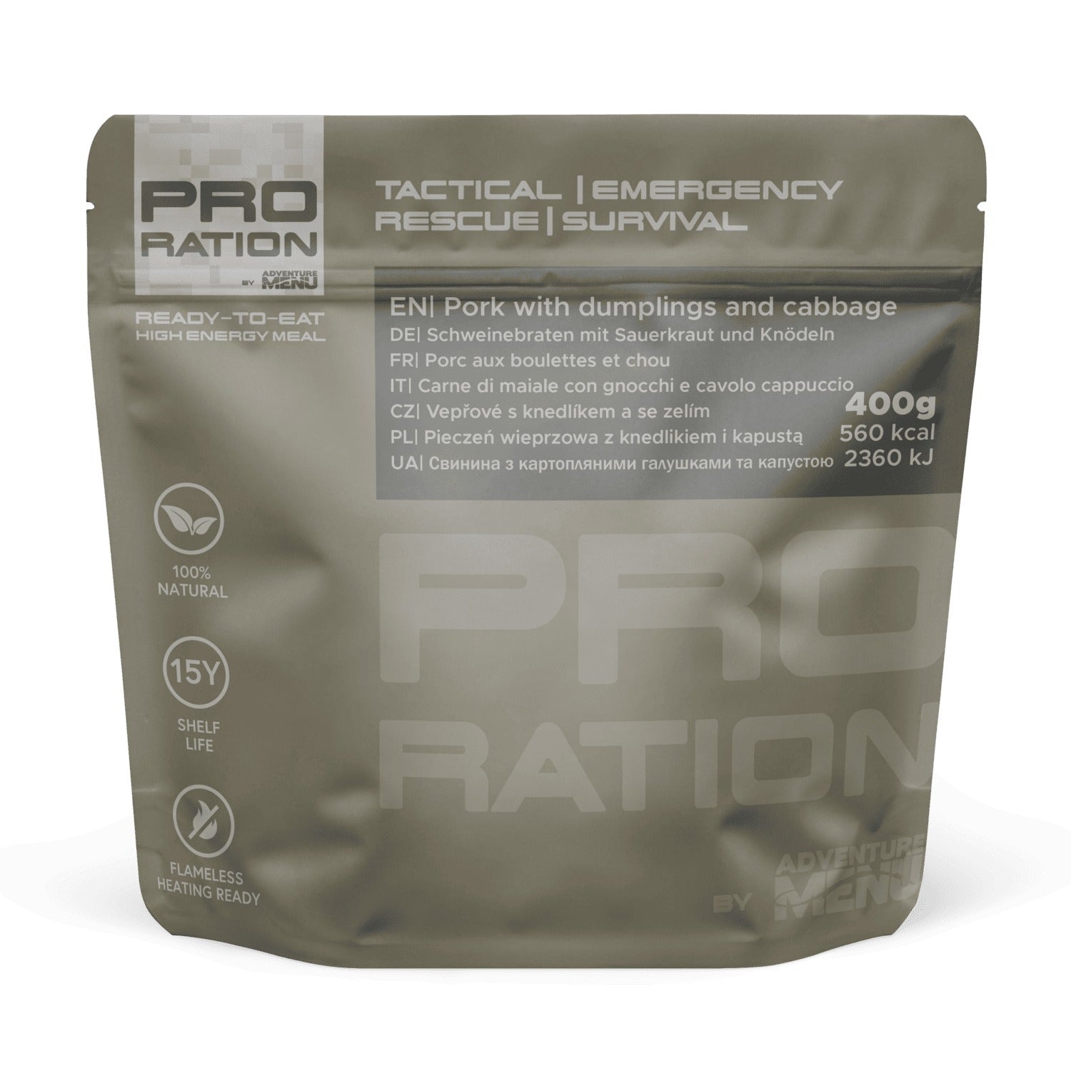 Pro Ration Ultimate Tactical Ration Full-Day Menu I