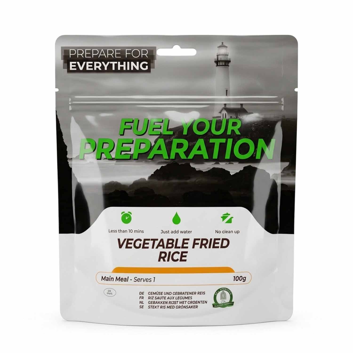 Fuel Your Preparation Freeze Dried Vegetable Fried Rice
