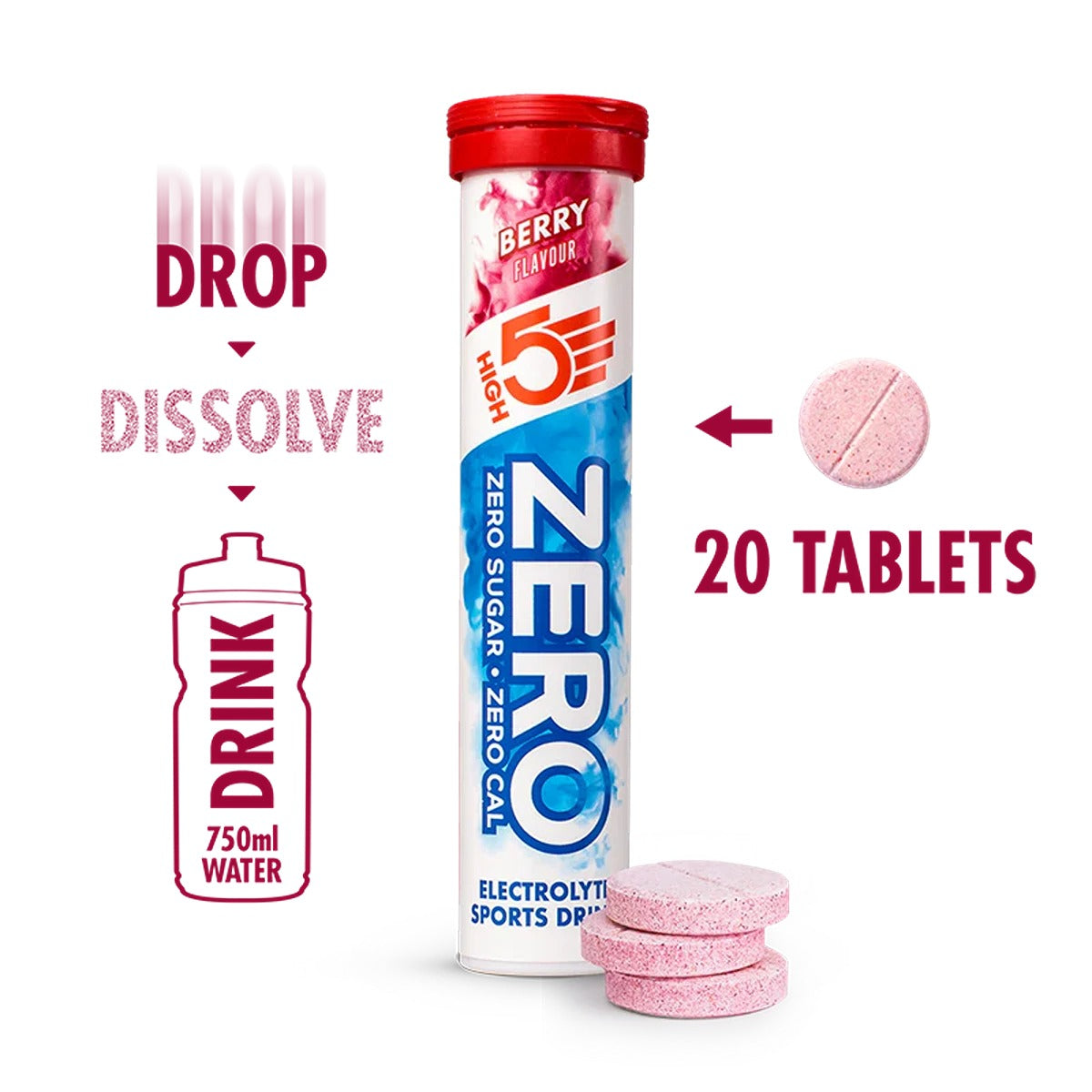 HIGH5 Zero Electrolyte Drink | Berry