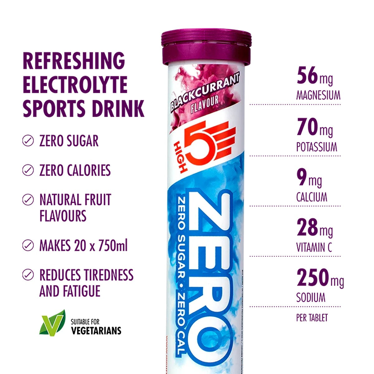 HIGH5 Zero Electrolyte Drink | Blackcurrant