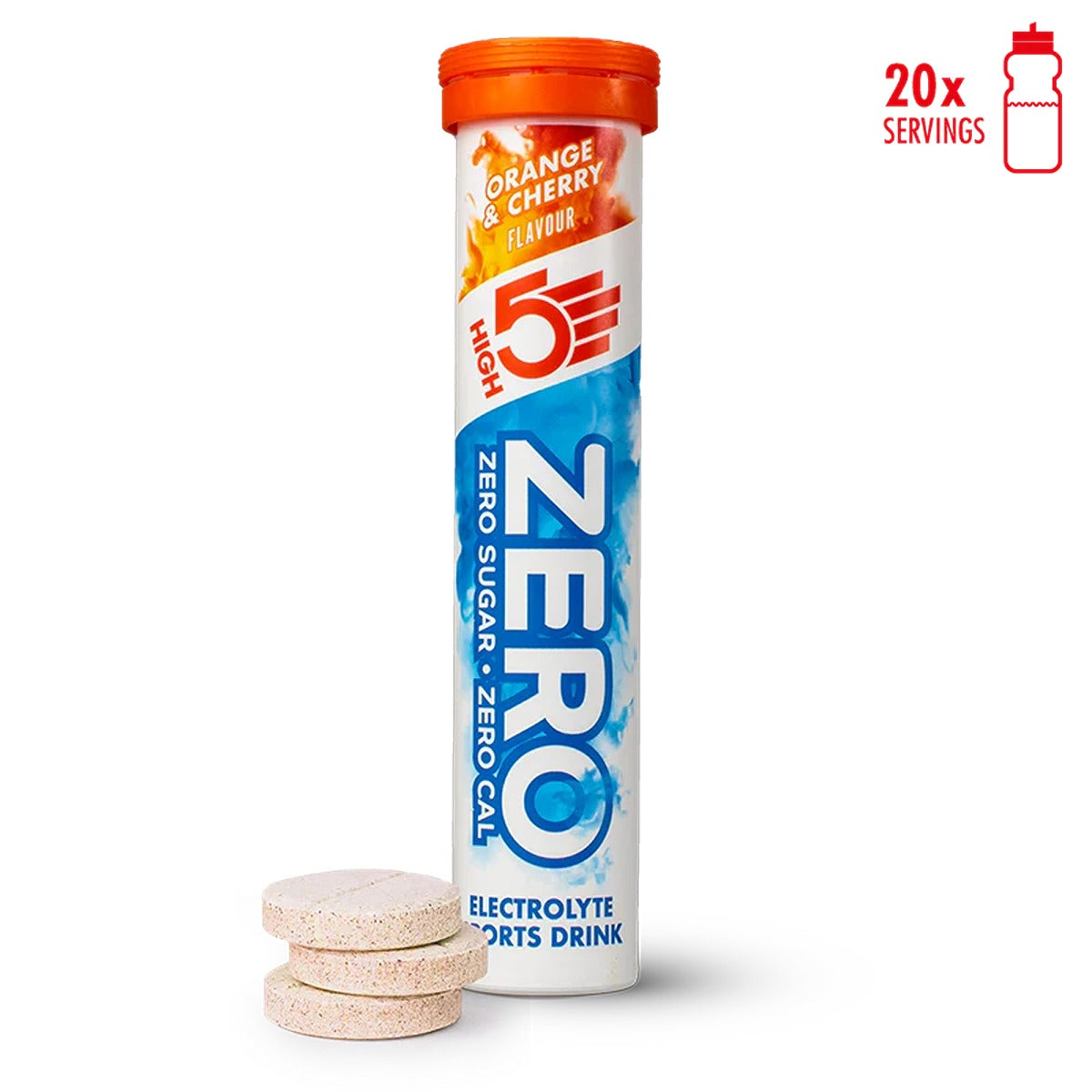 HIGH5 Zero Electrolyte Drink | Orange & Cherry