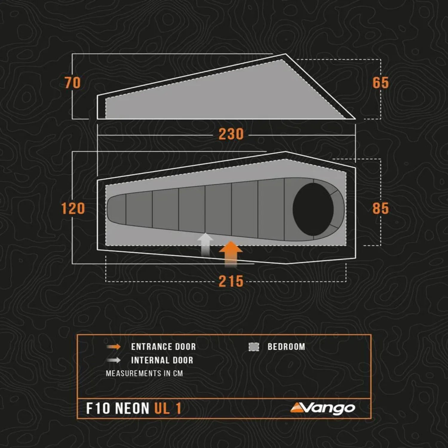Vango F10 Neon UL 1 Tent