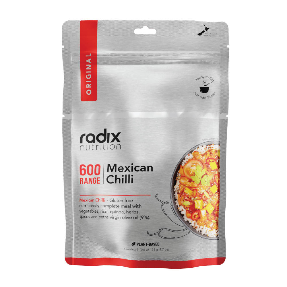 Radix Nutrition Original 600kcal Meal, MEXICAN CHILLI 133g