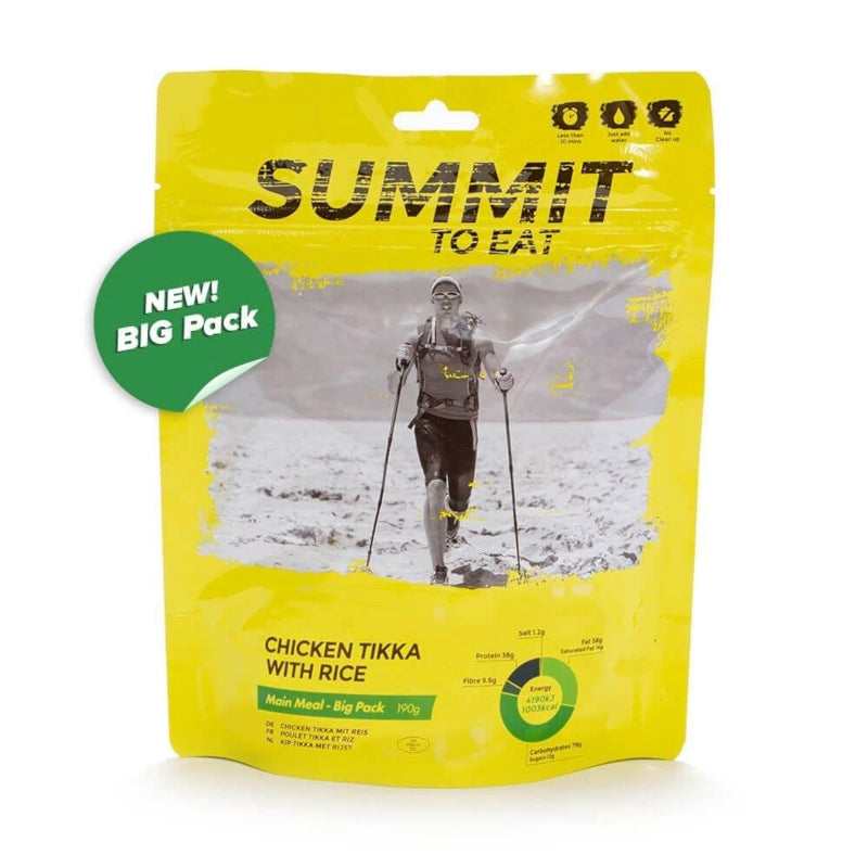 Summit to Eat Chicken Tikka with Rice