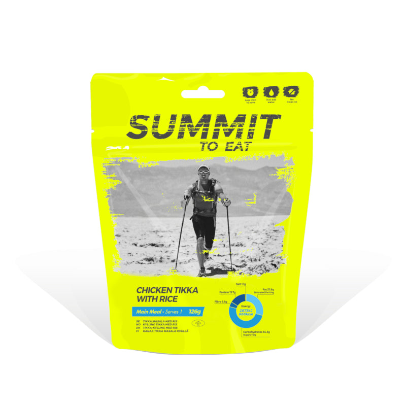 Summit to Eat Chicken Tikka with Rice