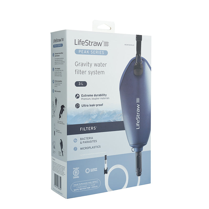 LifeStraw Peak Series Compact Gravity Water Filter System 3L