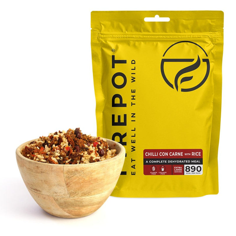 Firepot Chilli Con Carne and Rice