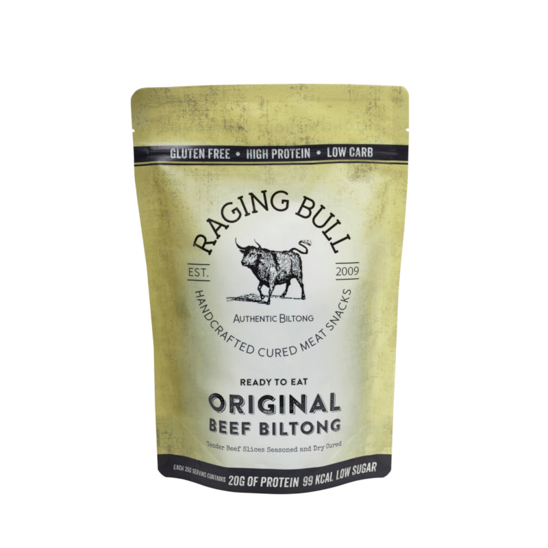 Raging Bull Beef Biltong 4 Pouches