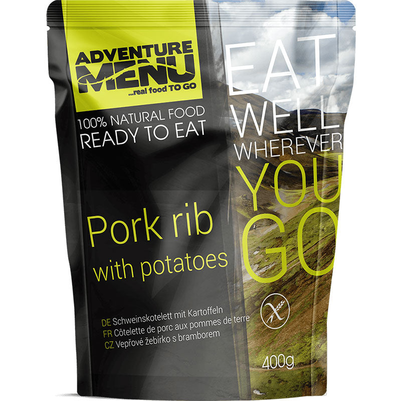 Adventure Menu Pork Rib with Boiled Potatoes