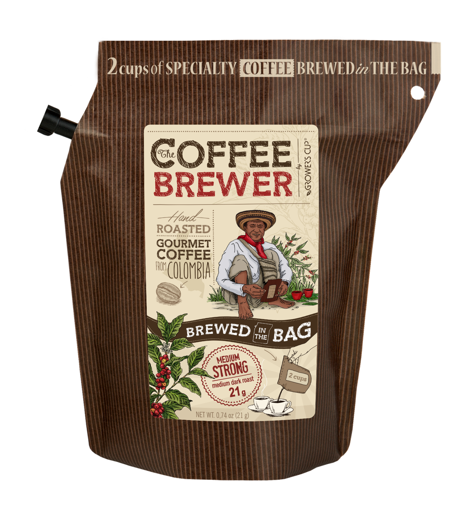 Coffeebrewer 4 Pouches