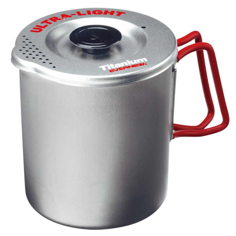 Evernew Ultra-Light Titanium Pasta Pot 0.75L