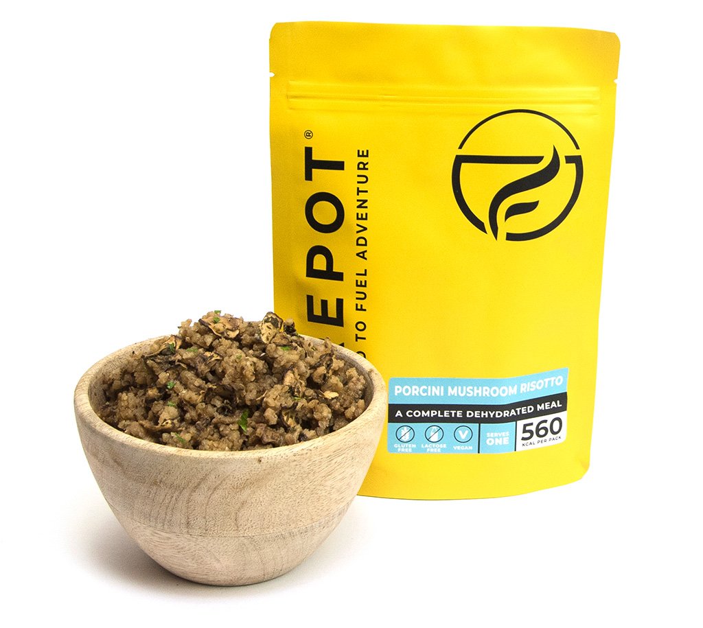 Firepot Porcini Mushroom Risotto