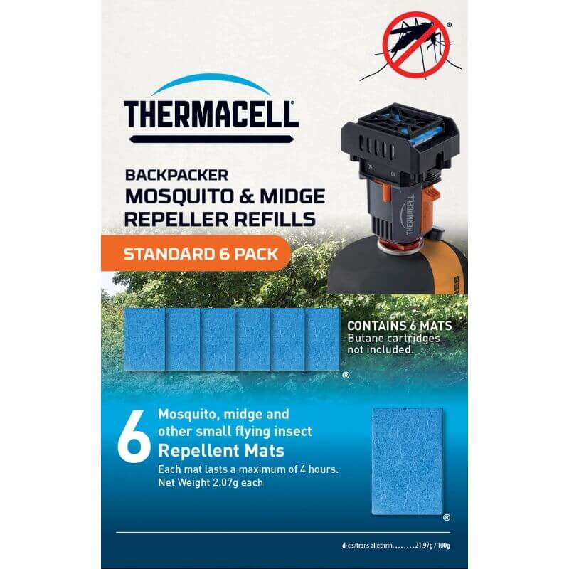 Thermacell Backpacker Mat-Only Refills 12 h
