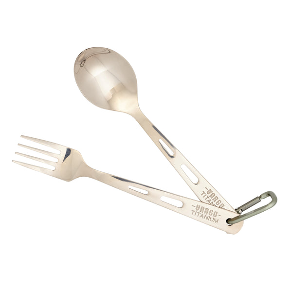 Vargo Titanium Spoon / Fork Set