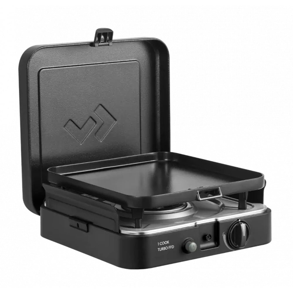 Cadac 1 Cook Turbo FFD Flat Plate Gaskocher, 50mbar bei Camping Wagner Campingzubehör Cadac 1 Cook Turbo FFD Flat Plate Gaskocher, 50mbar bei Camping Wagner Campingzubehör