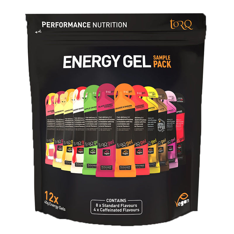 TORQ Energy Gel Sample Pack (12 Gels)