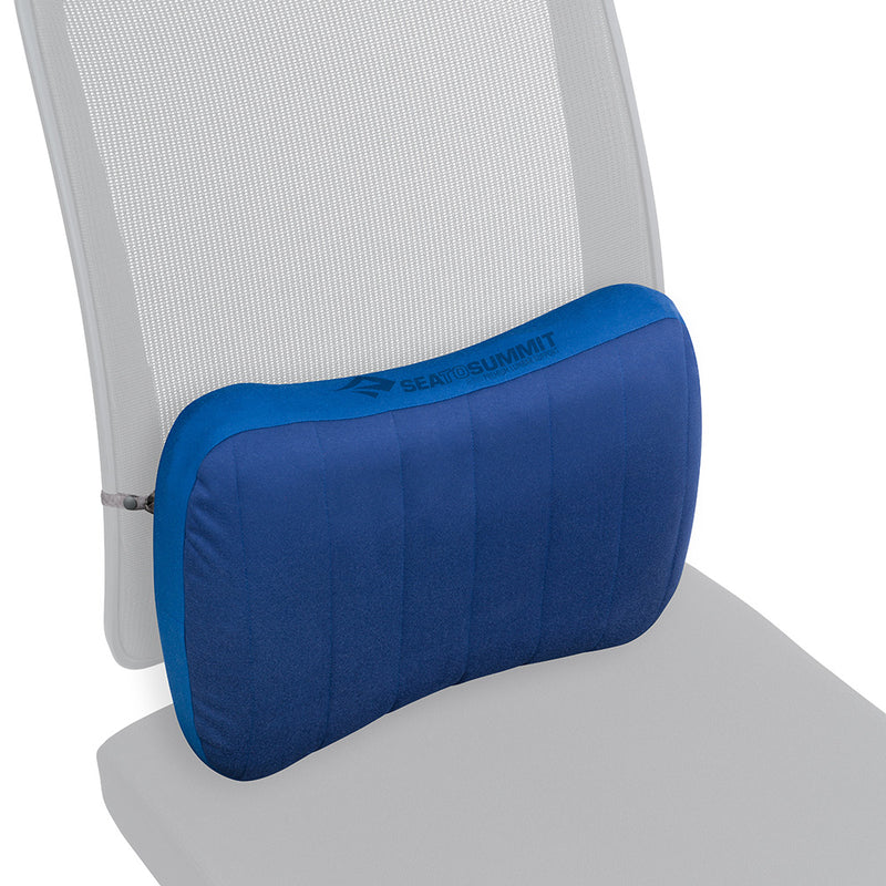 Sea to Summit Aeros Premium Lumbar Support Pillow - Navy Blue