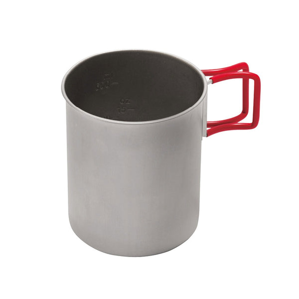 Evernew Titanium Cup 760 (Red Handle)