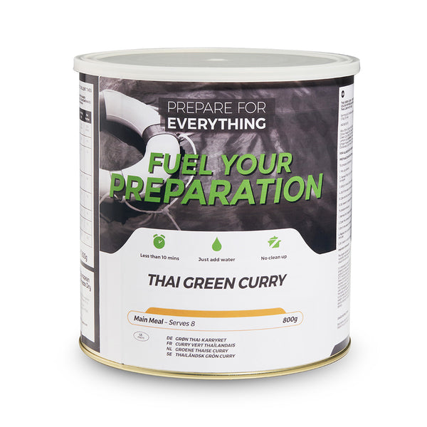 Fuel Your Preparation Thai Green Curry 25 Year Tin