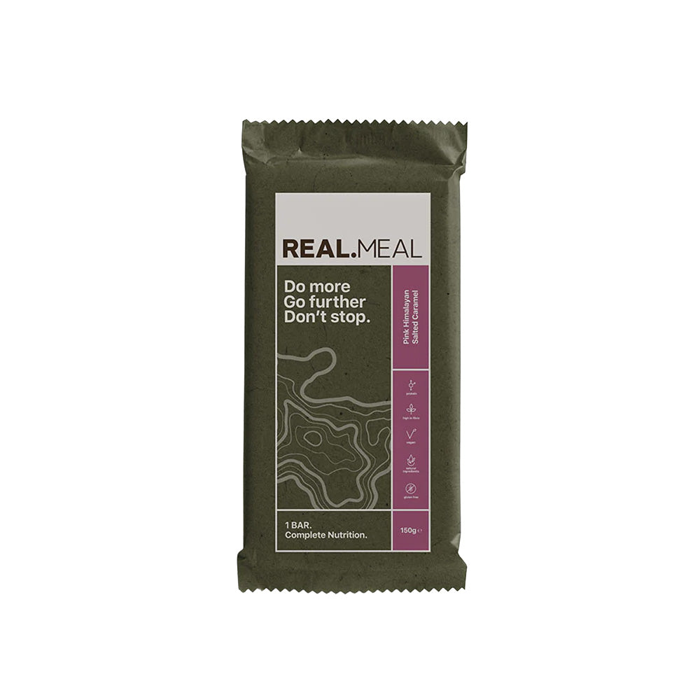 Real Meal Pink Himalayan Salted Caramel Bar
