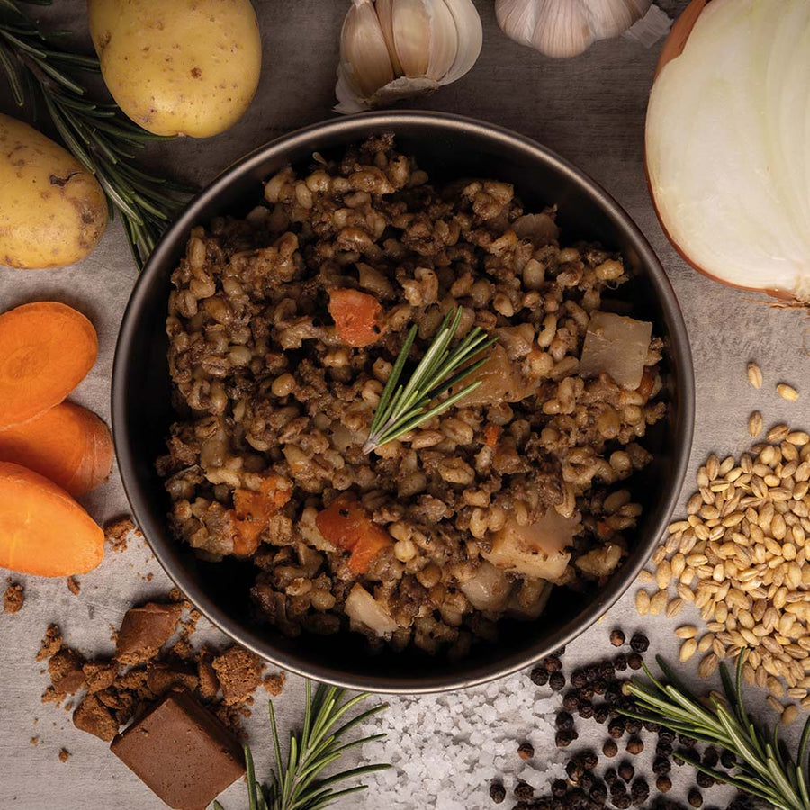 Wayfayrer Beef & Barley Stew | Base Camp Food | DofE Recommended Kit