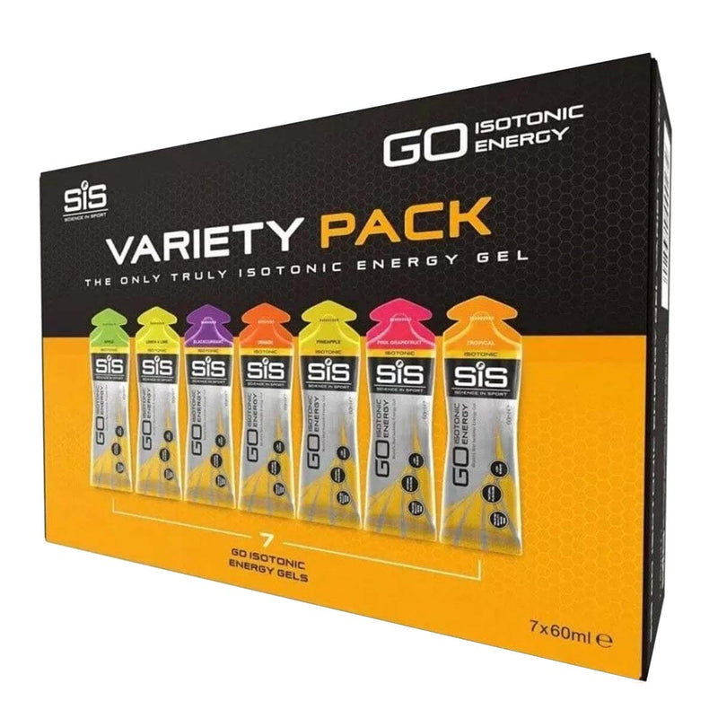 Science In Sport Go Isotonic Energy Gel Variety Pack - 7 Pack