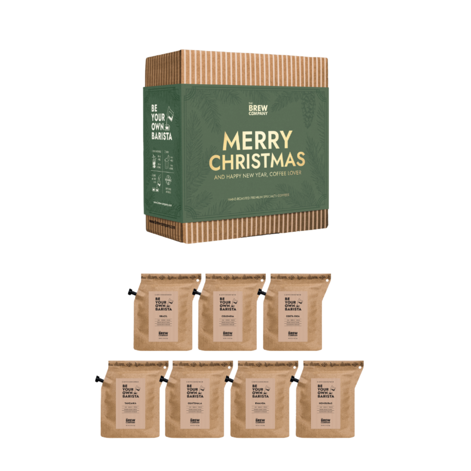 The Brew Company Premium Speciality Coffee Christmas Gift Box